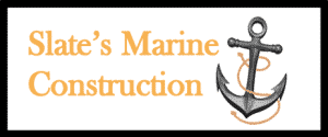 Slate's Marine Construction Logo